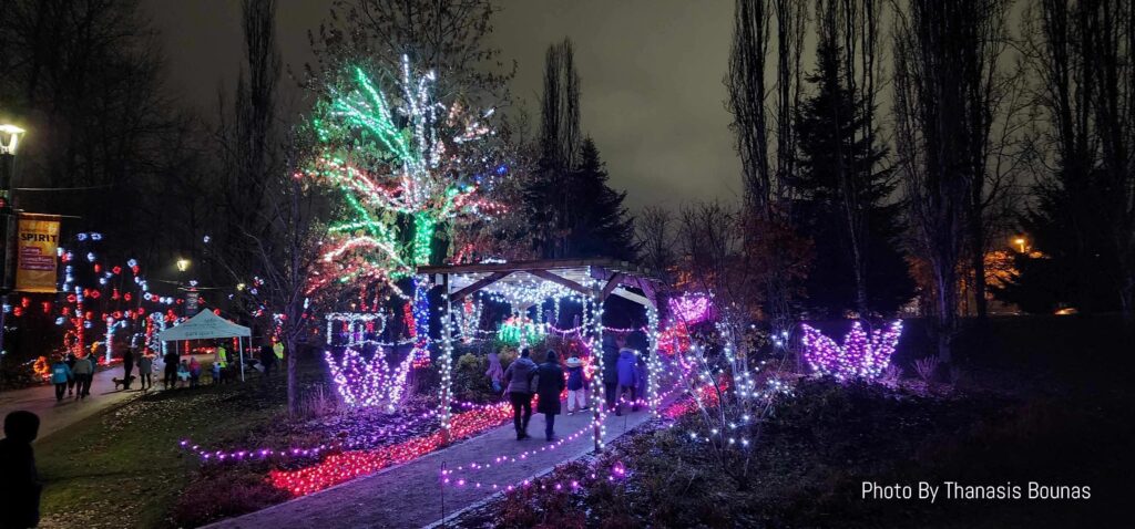 Lake Lafarge in Coquitlam at Christmas - Photo By Thanasis Bounas
