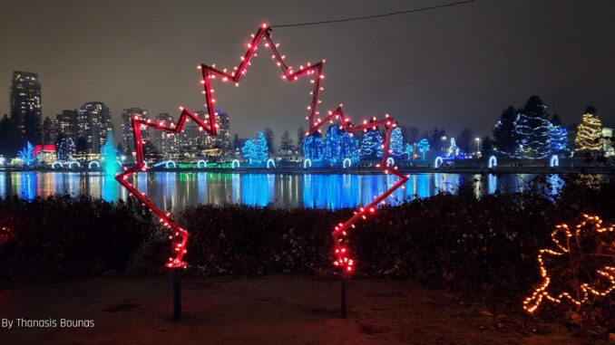 Lake Lafarge in Coquitlam at Christmas - Photo By Thanasis Bounas