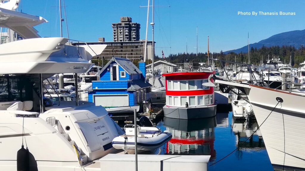 The history of Coal Harbor Marina in Vancouver, British Columbia - Photo By Thanasis Bounas