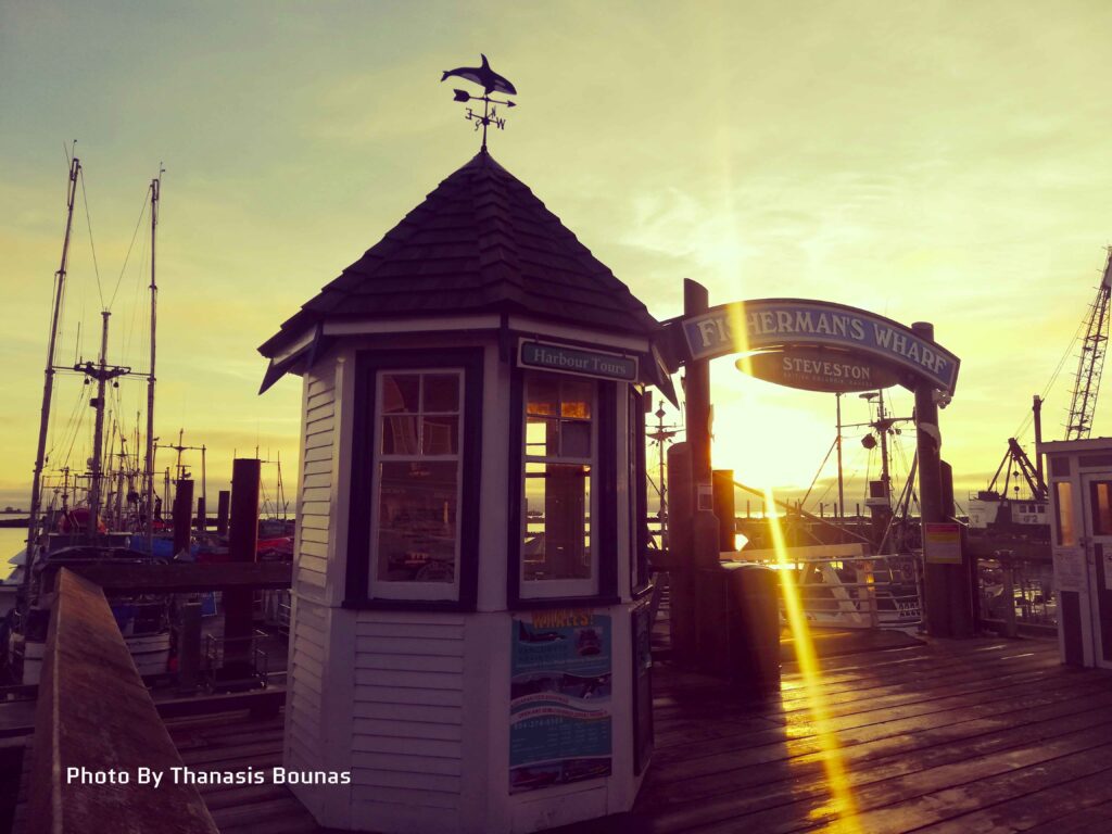 Τhe history of Steveston Fisherman’s Wharf in British Columbia - Photo By Thanasis Bounas
