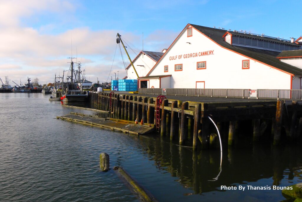 The history of Garry Point Park in British Columbia - Photo By Thanasis Bounas