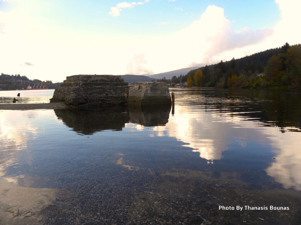 The history of Old Mill Site Park in Port Moody, British Columbia - Photo By Thanasis Bounas