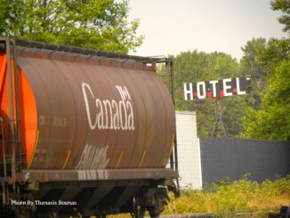 The history of commercial trains in Vancouver, Canada - Photo By Thanasis Bounas