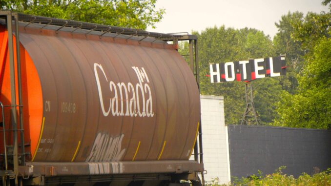 The history of commercial trains in Vancouver, Canada - Photo By Thanasis Bounas