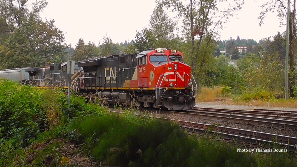 The history of commercial trains in Vancouver, Canada - Photo By Thanasis Bounas