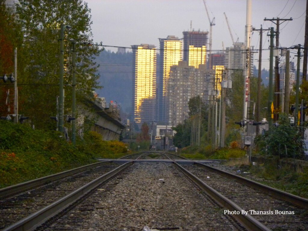 The history of commercial trains in Vancouver, Canada - Photo By Thanasis Bounas
