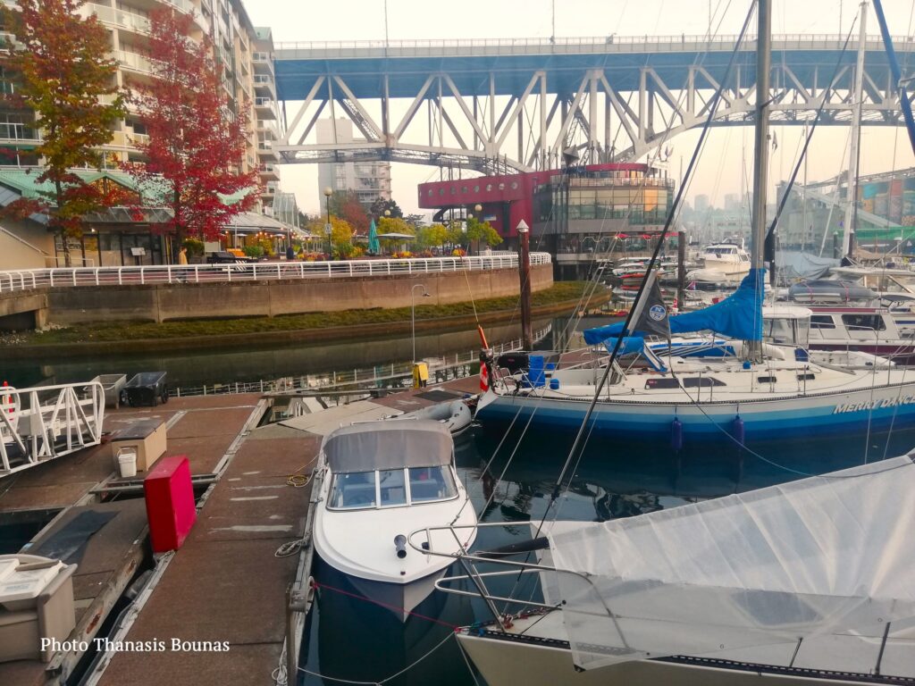 The history of the False Creek Yacht Club in Vancouver, British Columbia, Canada - Photo By Thanasis Bounas