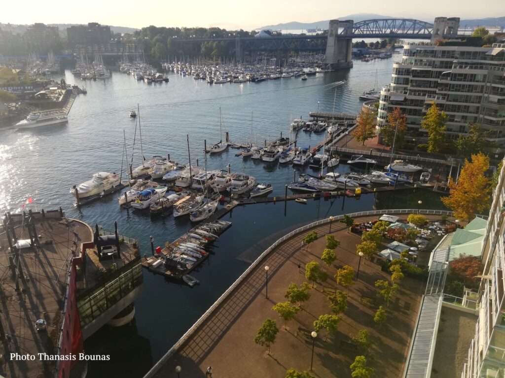 The history of the False Creek Yacht Club in Vancouver, British Columbia, Canada - Photo By Thanasis Bounas