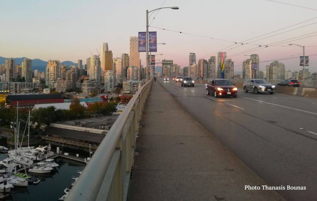 The history of the Granville Bridge in Vancouver, Canada - Photo By Thanasis Bounas