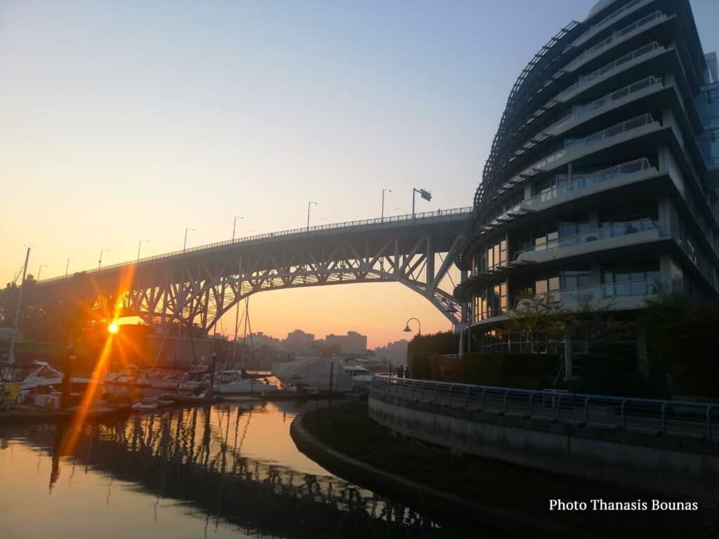 The history of the Granville Bridge in Vancouver, Canada - Photo By Thanasis Bounas
