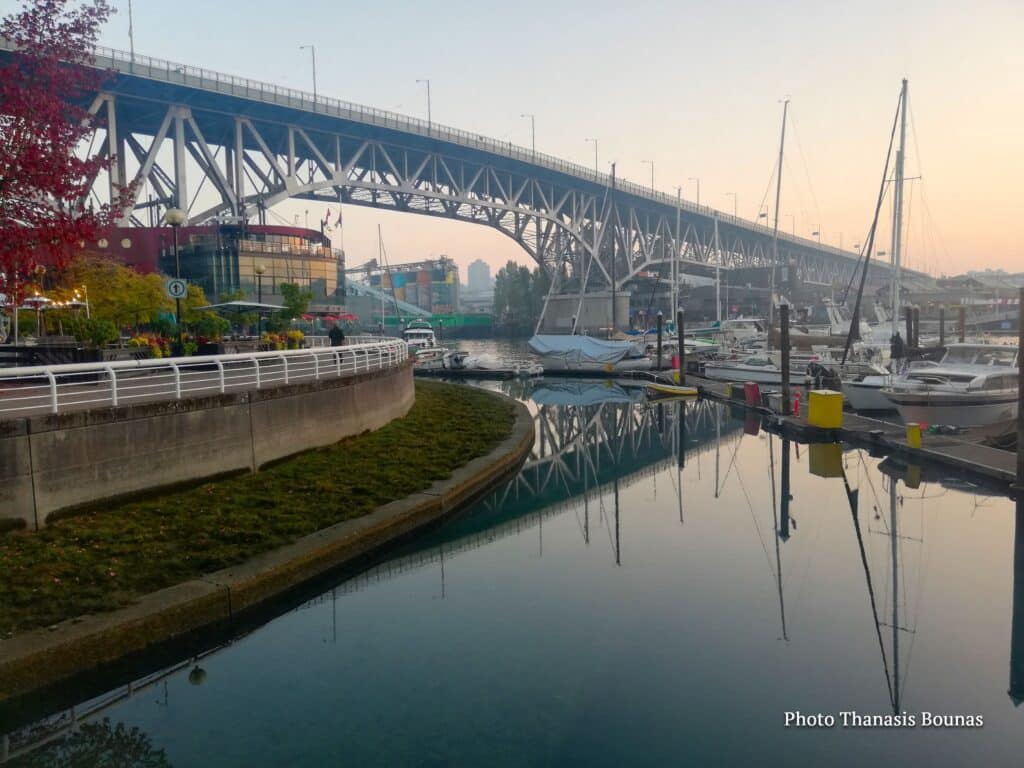 The history of the Granville Bridge in Vancouver, Canada - Photo By Thanasis Bounas