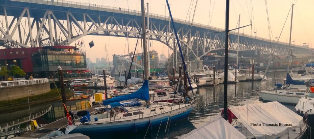 The history of the Granville Bridge in Vancouver, Canada - Photo By Thanasis Bounas