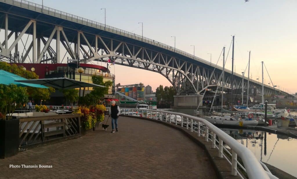 The history of the Granville Bridge in Vancouver, Canada - Photo By Thanasis Bounas