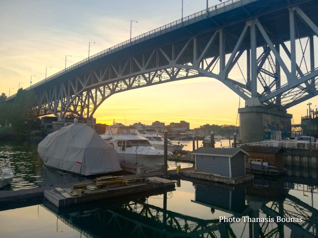 The history of the Granville Bridge in Vancouver, Canada - Photo By Thanasis Bounas
