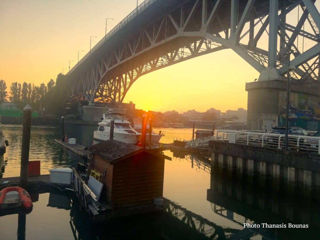 The history of the Granville Bridge in Vancouver, Canada - Photo By Thanasis Bounas