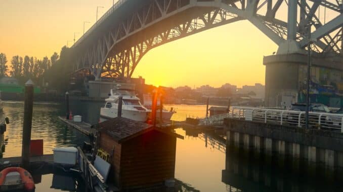 The history of the Granville Bridge in Vancouver, Canada - Photo By Thanasis Bounas