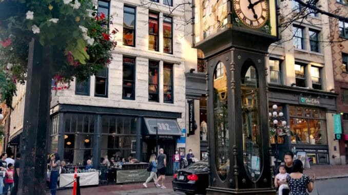 The story of the Gastown Steam Clock in Vancouver, British Columbia - Photo By Thanasis Bounas