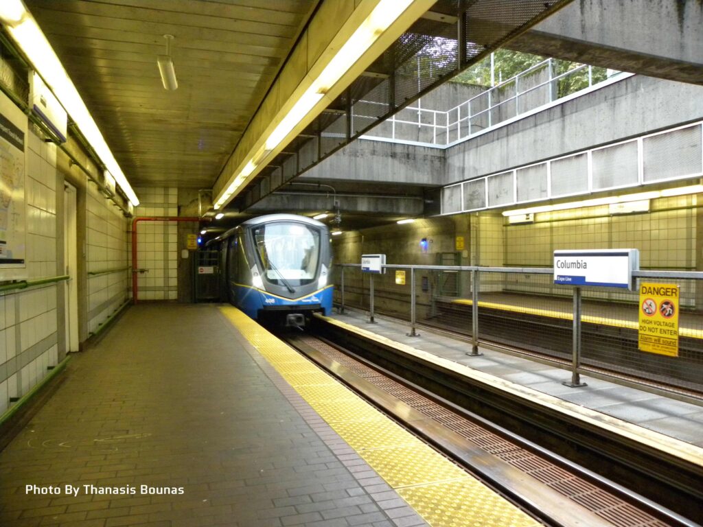 The story of the SkyTrain in Vancouver British Columbia - Photo By Thanasis Bounas