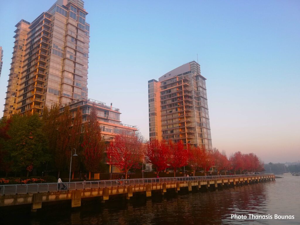 Glass and Steel Skyscrapers in Vancouver Unexpected Beauty in a Vertical City – Photo By Thanasis Bounas