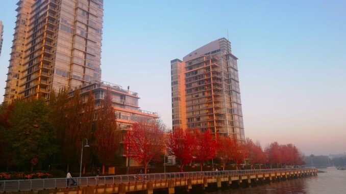 Glass and Steel Skyscrapers in Vancouver Unexpected Beauty in a Vertical City – Photo By Thanasis Bounas