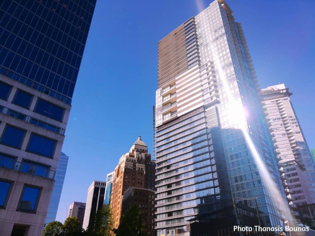 The Modern Face of Vancouver Skyscrapers That Touch the Sky - Photo By Thanasis Bounas