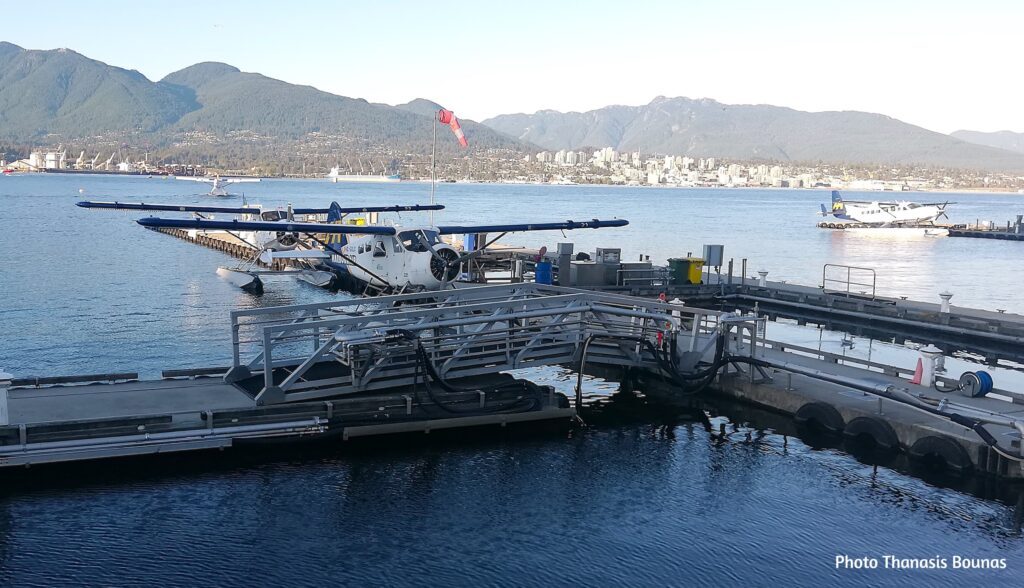 The Romance of Walking Through Vancouver Harbour Flight Centre and Watching the Seaplanes Take Off – Photo By Thanasis Bounas