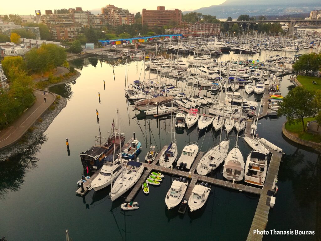 Island Park Walk from Granville Bridge When Afternoon Light Paints the City - Photo By Thanasis Bounas