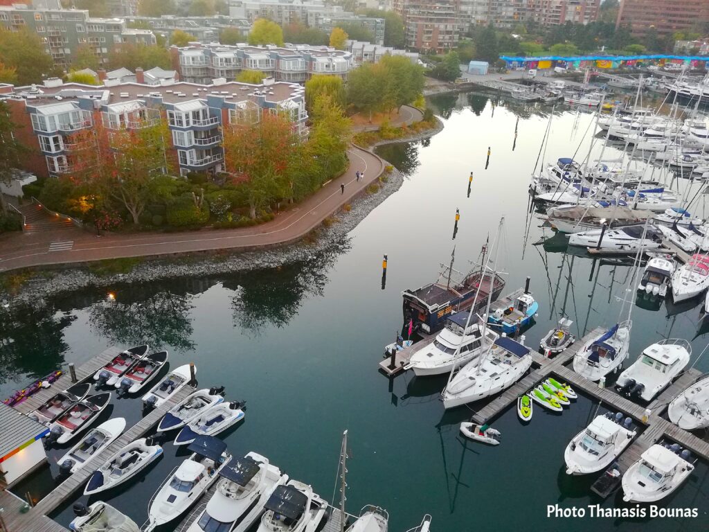 Island Park Walk from Granville Bridge When Afternoon Light Paints the City - Photo By Thanasis Bounas