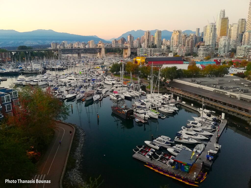 Island Park Walk from Granville Bridge When Afternoon Light Paints the City - Photo By Thanasis Bounas