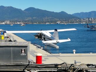 Midday Magic The Romance of Walking Through Vancouver Harbour Flight Centre in the Light of Day - Photo By Thanasis Bounas
