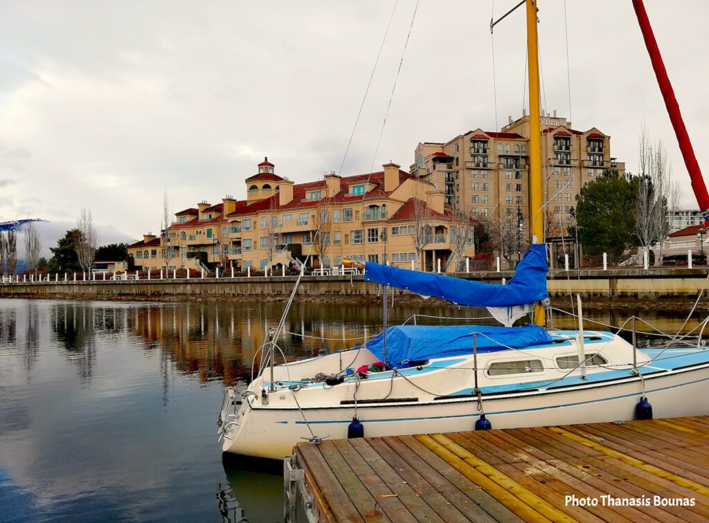Okanagan Lake in Kelowna – Where Sailboats and Seaplanes Share the Horizon - Photo By Thanasis Bounas