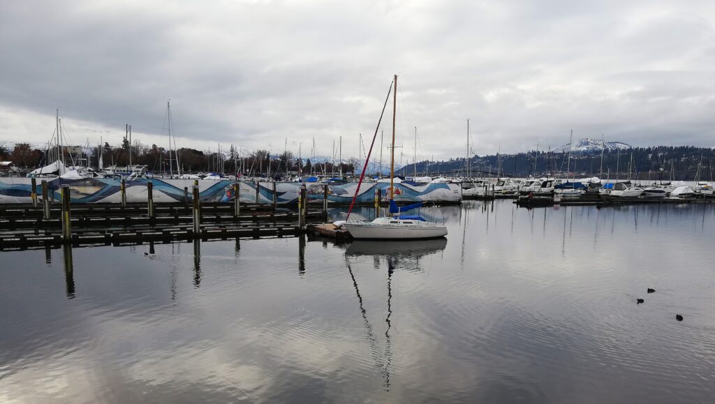 Okanagan Lake in Kelowna – Where Sailboats and Seaplanes Share the Horizon - Photo By Thanasis Bounas