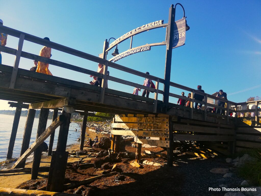 The Story Behind the Construction of White Rock Pier in British Columbia - Photo By Thanasis Bounas