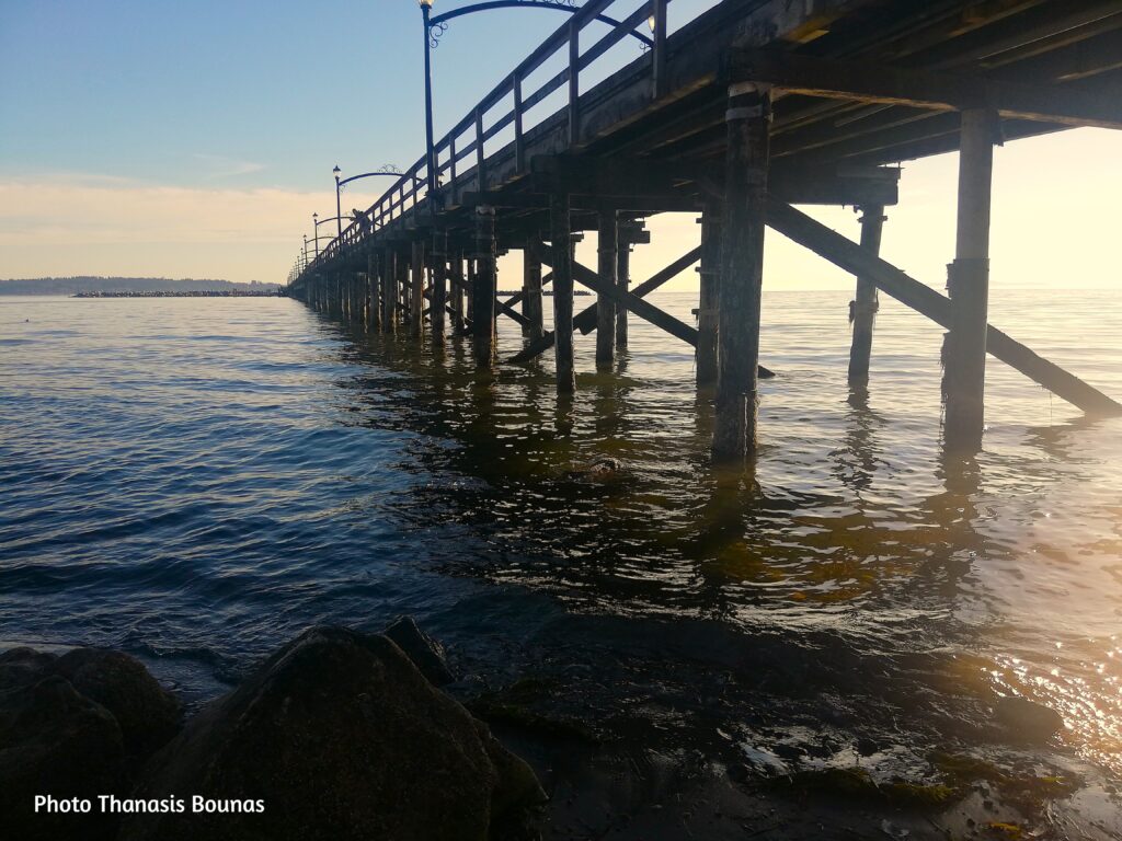 The Story Behind the Construction of White Rock Pier in British Columbia - Photo By Thanasis Bounas