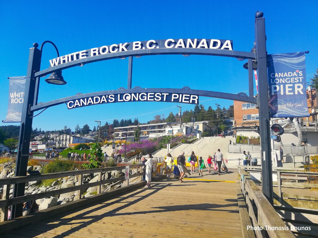 The Story Behind the Construction of White Rock Pier in British Columbia - Photo By Thanasis Bounas