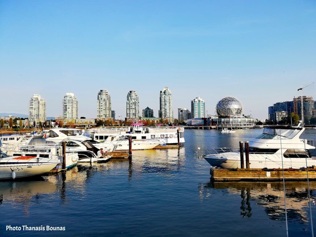 Walking False Creek with Science World in View - A Journey Worth Starting Anywhere - Photo By Thanasis Bounas